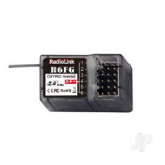 RadioLink R6FG 6-Channel Surface Receiver with Gyro 