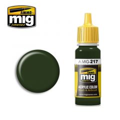 Ammo Mig Jimenez Acrylic 17ml Paint GREEN SLATE (RLM 02)