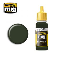 Ammo Mig Jimenez Acrylic 17ml Paint RLM 70 SCHWARTZGR