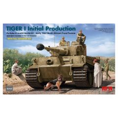 Ryefield Model 1/35 TIGER I Initial Production (Pz.Kpfw.VI Ausf.E Sd.Kfz181 Early 1943 North African Fronnt/Tunisia) RM5050