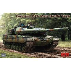 Rye Field Model 1/35 1/35 Leopard 2A6 Main Battle Tank with workable track links RM5065