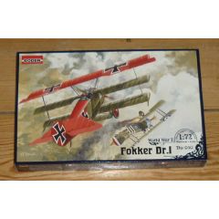 Fokker Dr I WWI Red Baron Triplane 1:72