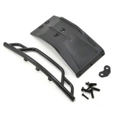 RPM FRONT BUMPER & SKID PLATE LOSI TEN SCTE - BLACK