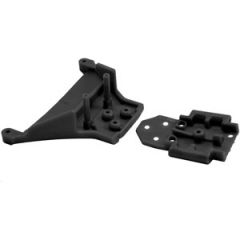 TRAXXAS SLASH LCG 4x4 CHASSIS/ 10TH RALLY FR. BULKHEAD BLACK