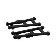 BLACK REAR A-ARMS FOR TRAXXAS ELECTRIC STAMPEDE OR RUSTLER