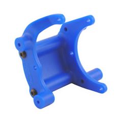 RPM REAR BUMPER OR WHEELIE BAR MOUNT - SLASH/STAM/RUST BLUE