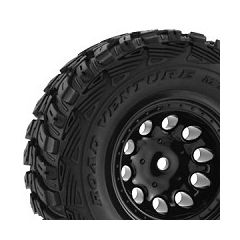 RPM TRAXXAS SLASH 2WD FRONT BLACK WHEELS