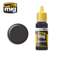 Ammo Mig Jimenez Acrylic 17ml Paint RUBBER & TIRES