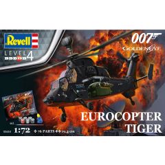 Revell 1/72 James Bond Eurocopter Tiger Gift Set 05654