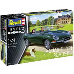 Revell 1/24 Jaguar E-Type Roadster # 07687