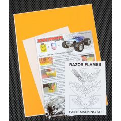Razor Flames Paint Mask by XXX Main Racing M039L