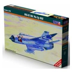 Plastic Kit MisterCraft 1:72 Scale MiG-21MA - Pin up Girl MCC17