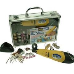 Roto Craft 9.6v Cordless Rotary Tool kit