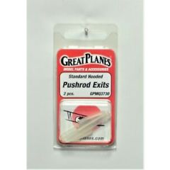 Great Planes Hooded Pushrod Exits