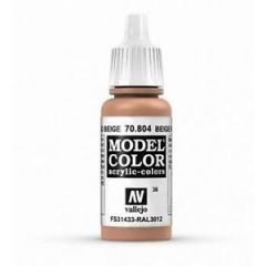 Vallejo 70804 Model Color 036 Beige Red 17ml