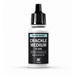 Vallejo 70598 Water Based Crackle Medium 17ml