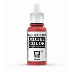 Vallejo 70817 Model Color 026 Scarlet 17ml