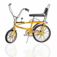 Toyway Chopper Mk 1 Bicycle is a diecast model - 1/12 scale - YELLOW