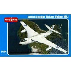MikroMir Vickers Valiant Mark I - 1:144 scale kit