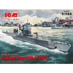 ICM 1/144 U-Boat Type IIB (1943) S.010