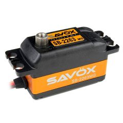 SAVOX LOW PROFILE BRUSHLESS DIGITAL SERVO - 10KG-0.076S at 6.0V