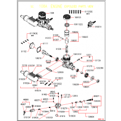 108101S1 SC108 Crankcase MKII