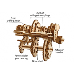Gearbox Educational Mechanical Model Kit