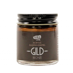 GILD Acrylic Gilding Enamel Paint Bronze (30ml Jar)