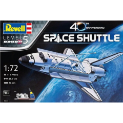 Revell 1/144 Space Shuttle & Boosters 40th Anniversary (Gift Set)