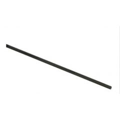 Carbon Fibre Round Rod 2.0mm x 1.5mm long