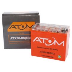Atom ATX20-BS (Gel) 12v 20amp Battery