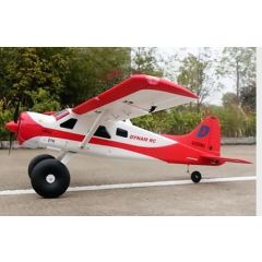 DYNAM DHC-2 BEAVER STOL RED 1500MM WITH out Tx/Rx/Battery/Charger