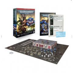 WARHAMMER 40K Start Here Recruit Edition Starter Set (Paints not included or supplied)