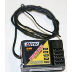 Hitec 35mhz Micro 555 Dual Conversion Receiver - SECOND HAND