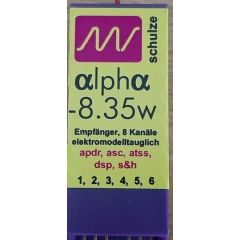 Schulze alpha 8.35W 35mhz Receiver - SECOND HAND