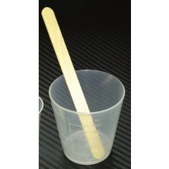 Bucks Composites 60ml Graduated Mixing Pots with Spatulas (5pk)