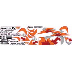 Multiplex FunCub XL ND Decal Set 224446