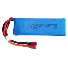 Li-ion 7.4v 2200mAh battery with Deans connector