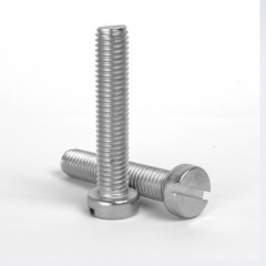 M4 x 25mm Slotted Cheese Head Screws Stainless Steel with Washer (PK10)