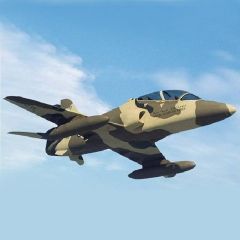 SebArt Mini BAe Hawk T1 V2 90mm 1.42m ARF (Military)