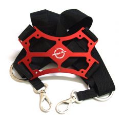 Secraft Double Neck Strap (Red)