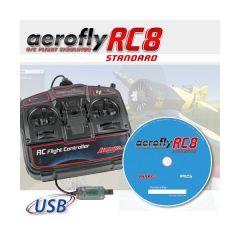 AeroflyRC8 STANDARD with USB flight controller