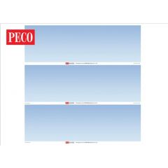 Peco SK-P02 Photographic Scenic Background - Plain Sky