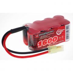 Tornado 8.4v AF 1600mAh Nimh pack with mini style tamiya connector