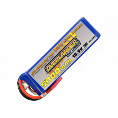 Overlander Supersport 5000mAh 5s 18.5v 35C LiPo - EC5 conn