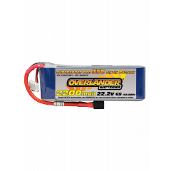 2200mAh 22.2V 6S 35C Supersport Pro LiPo Battery