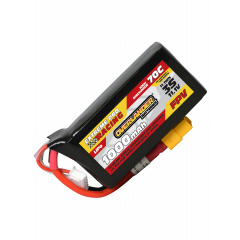 1000mAh 3S 11.1V 70C FPV Lipo Battery - High Discharge