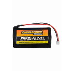 2600mAh 7.4V 2S Config 2 Li-Ion Battery