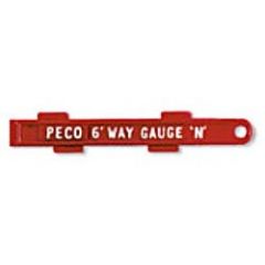 Peco SL-336 6ft-way Gauge (also gauges platform height) N Gauge