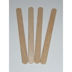 Bucks Composites  Wooden Mixing Spatulas (rounded ends) - pack of 50